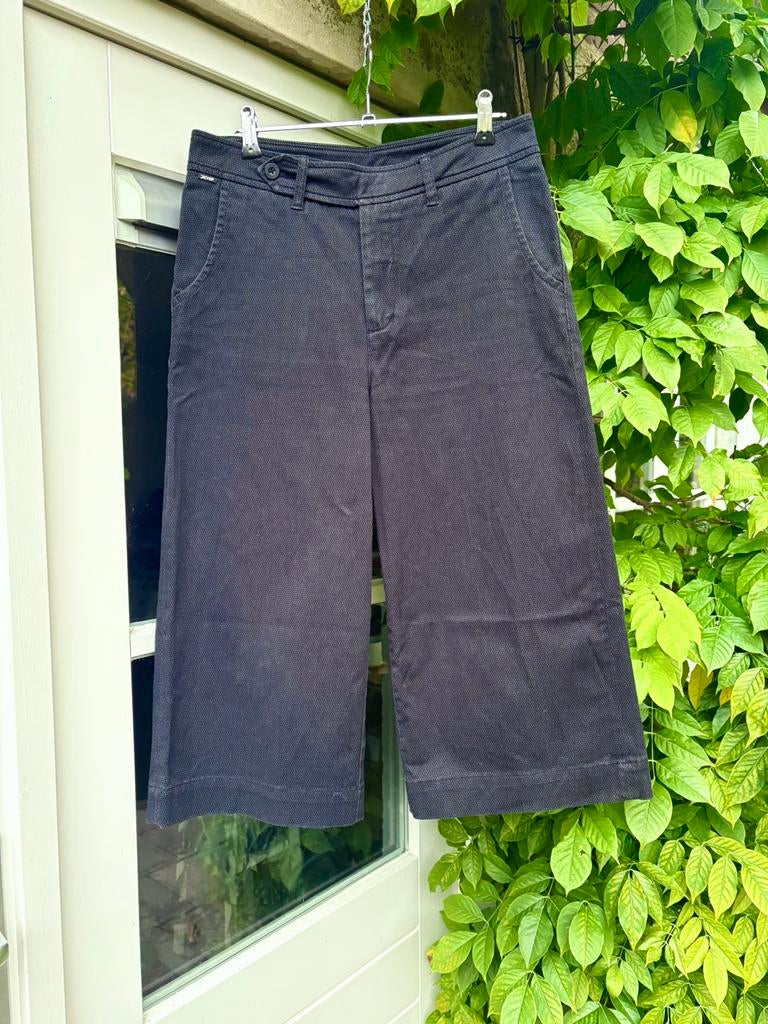 Culotte van retro merk AtoBerlin, maat 28 (maat 38), Ophalen of Verzenden, Zo goed als nieuw, Grijs, Ato Berlin