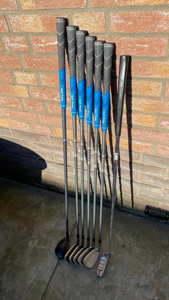 Mizuno set en Callaway hybride + putter, Sport en Fitness, Golf, Ophalen of Verzenden, Gebruikt, Set, Mizuno