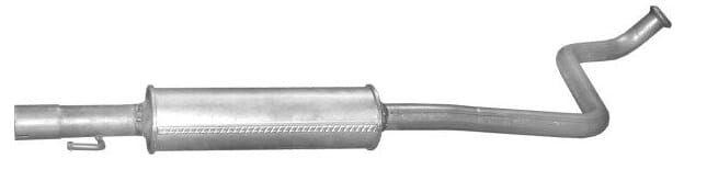 Uitlaat, Middendemper Toyota Yaris Verso, -, -, Nieuw, Ophalen of Verzenden