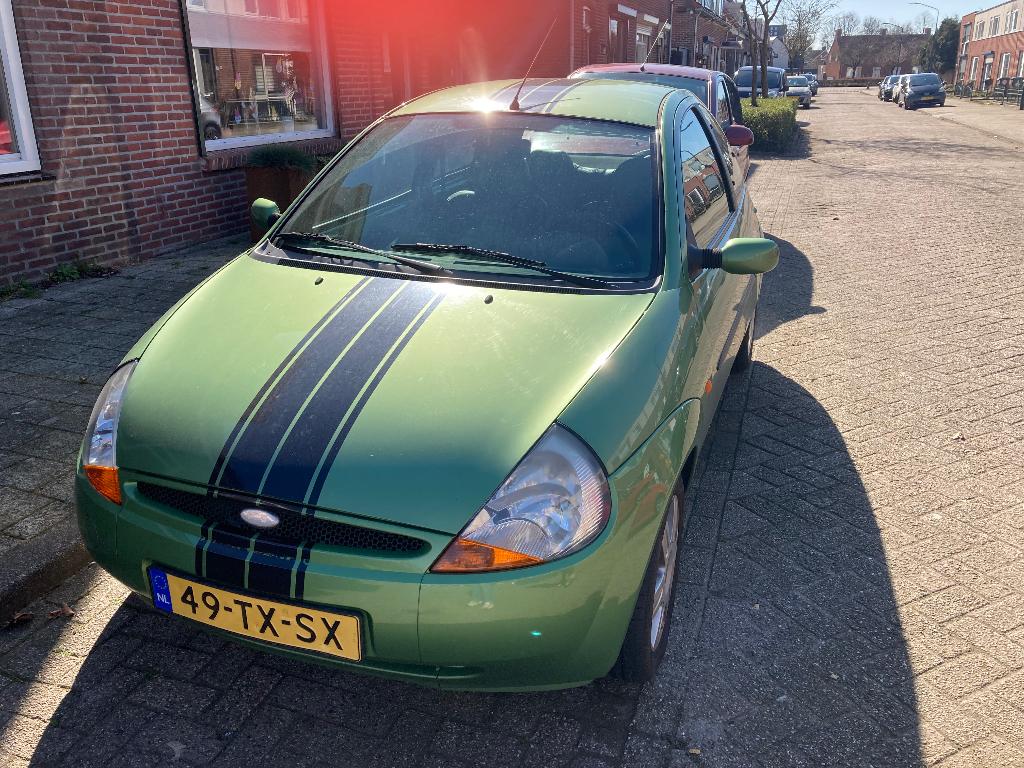 Ford Ka 1.3 I 51KW 2007 Groen, Voorwielaandrijving, 1299 cc, 15 km/l, 31 €/maand