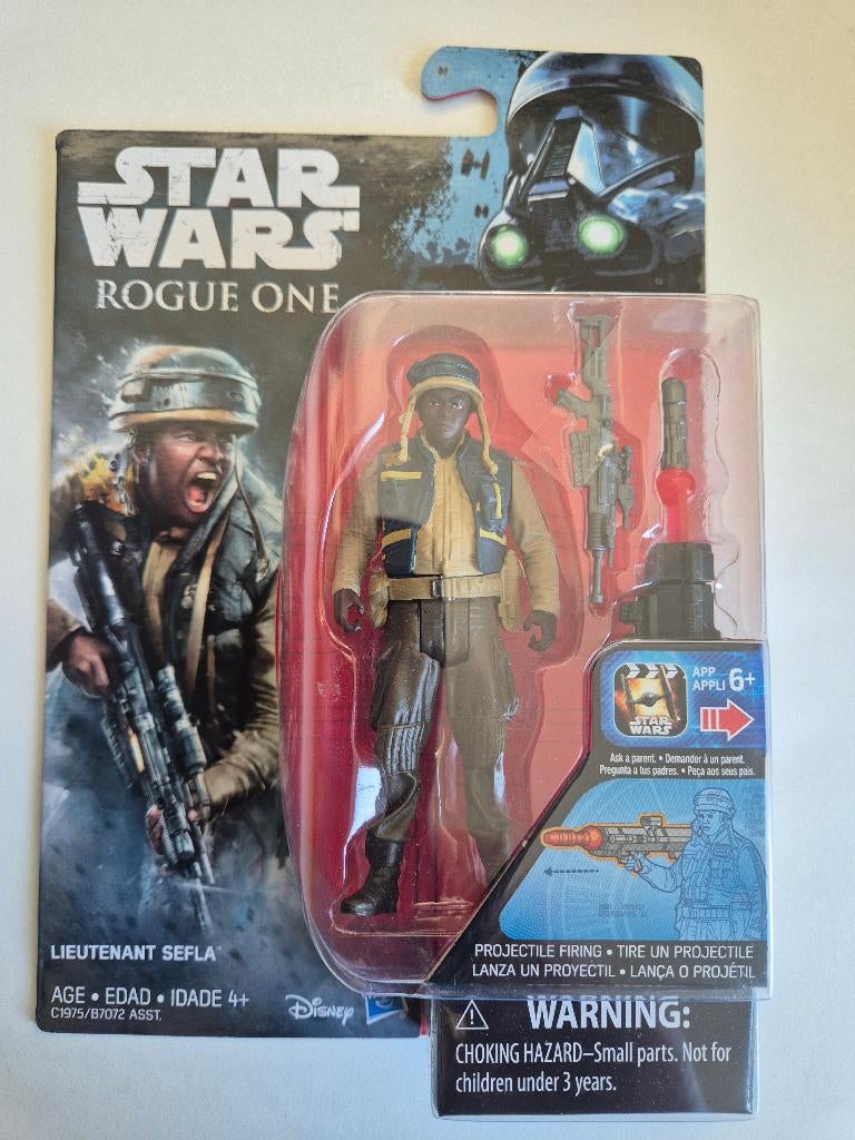 Star Wars Rogue One Lieutenant Sefla - Platoon Leader, Ophalen of Verzenden, Nieuw, Actiefiguurtje