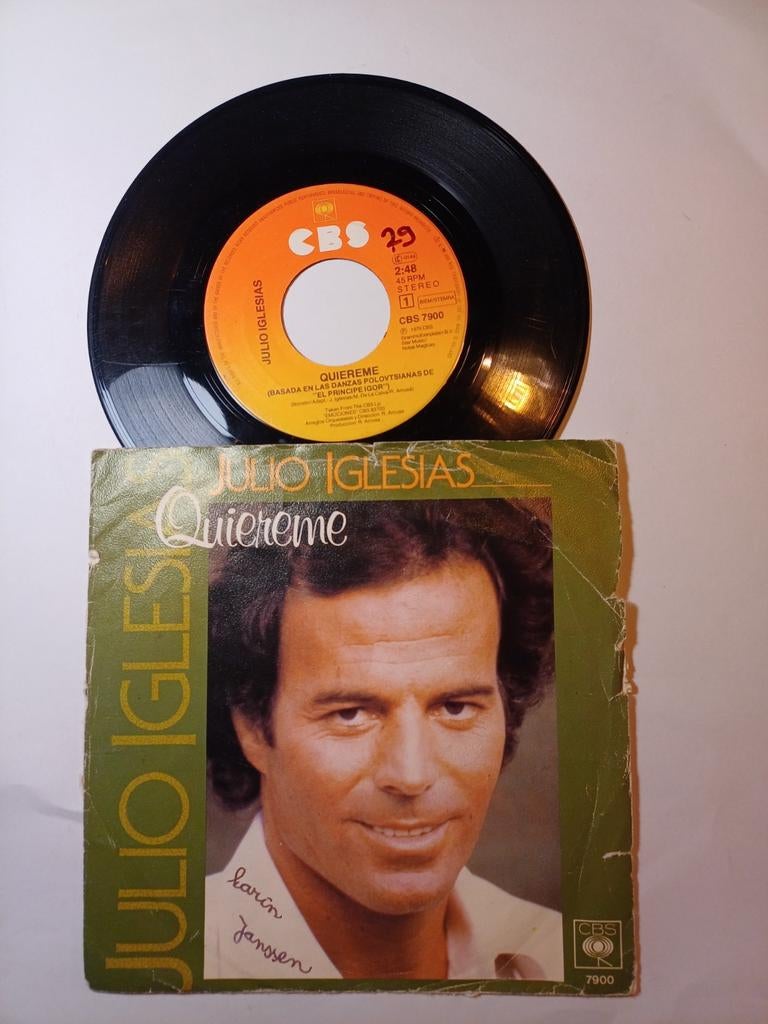Julio Inglesias - Quiereme, 7 inch, Single, Ophalen of Verzenden, Zo goed als nieuw