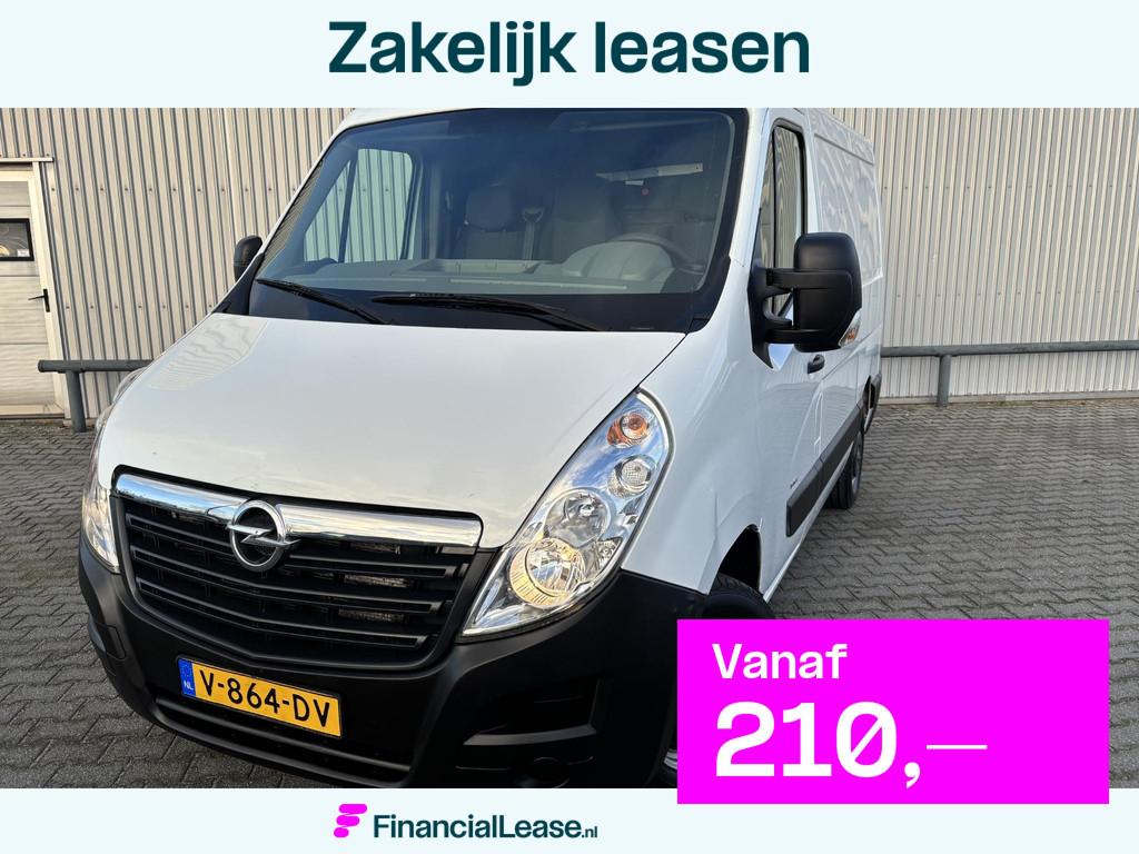Opel Movano 2.3 CDTI L2H1*A/C*CRUISE*LAADKLEP*3PERS*TEL*2500, Stof, Gebruikt, 4 cilinders, Origineel Nederlands