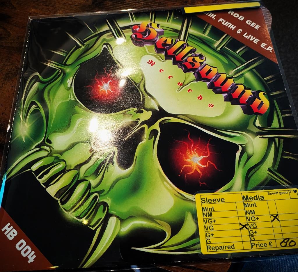 Rob Gee - Punk, Funk & Live, Ophalen of Verzenden, Gebruikt, 12 inch, Techno of Trance