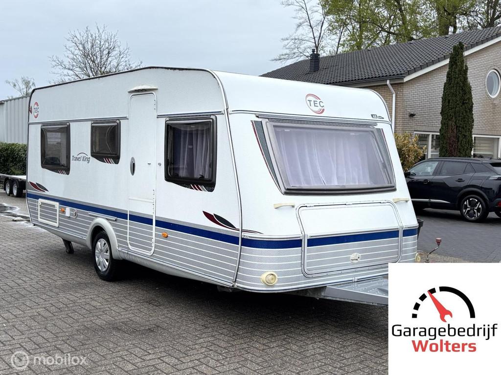 Tec 530 TDF voortent rondzit vastbed L keuken, T.E.C., Rondzit, 7 tot 8 meter, Bedrijf