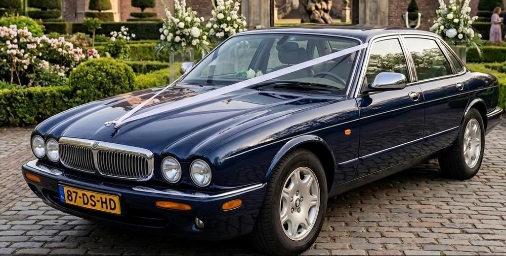 Trouwauto verhuur Jaguar XJ sovereign, Met chauffeur, Personenauto