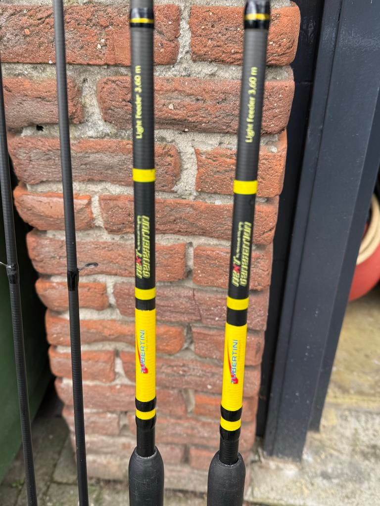 2X Tubertini Next Generation Light Feeder 3.60 m, Ophalen, Gebruikt, Werphengel