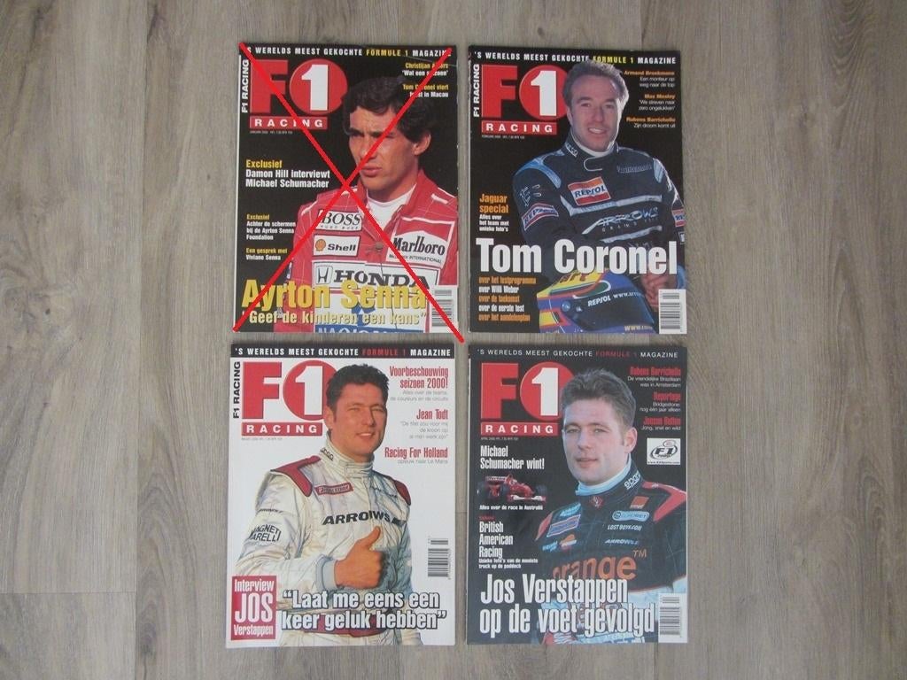 F1 Racing 2000 - Senna - Coronel - Jos Verstappen, Ophalen of Verzenden, Zo goed als nieuw, Sport en Vrije tijd