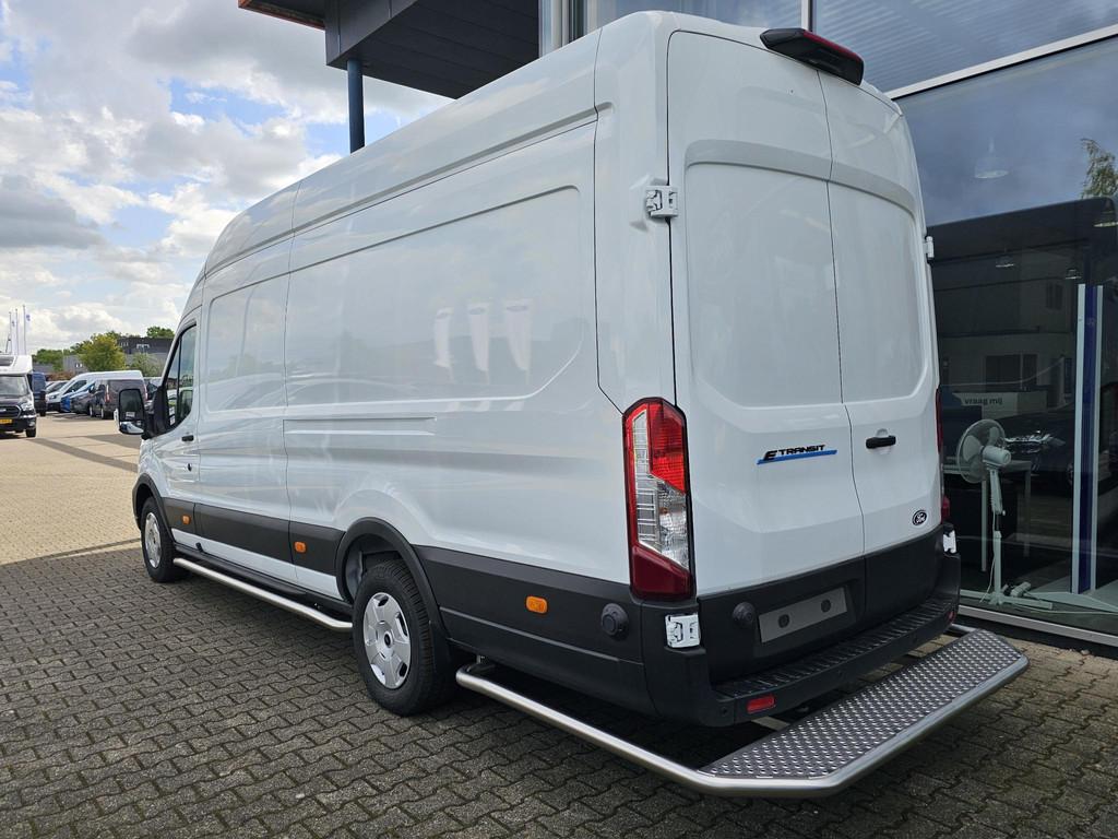 Ford E-Transit Bestelauto 350 L4 Trend 184pk Elektrisch Ford, Automaat, 240 km, Zwart, Wit