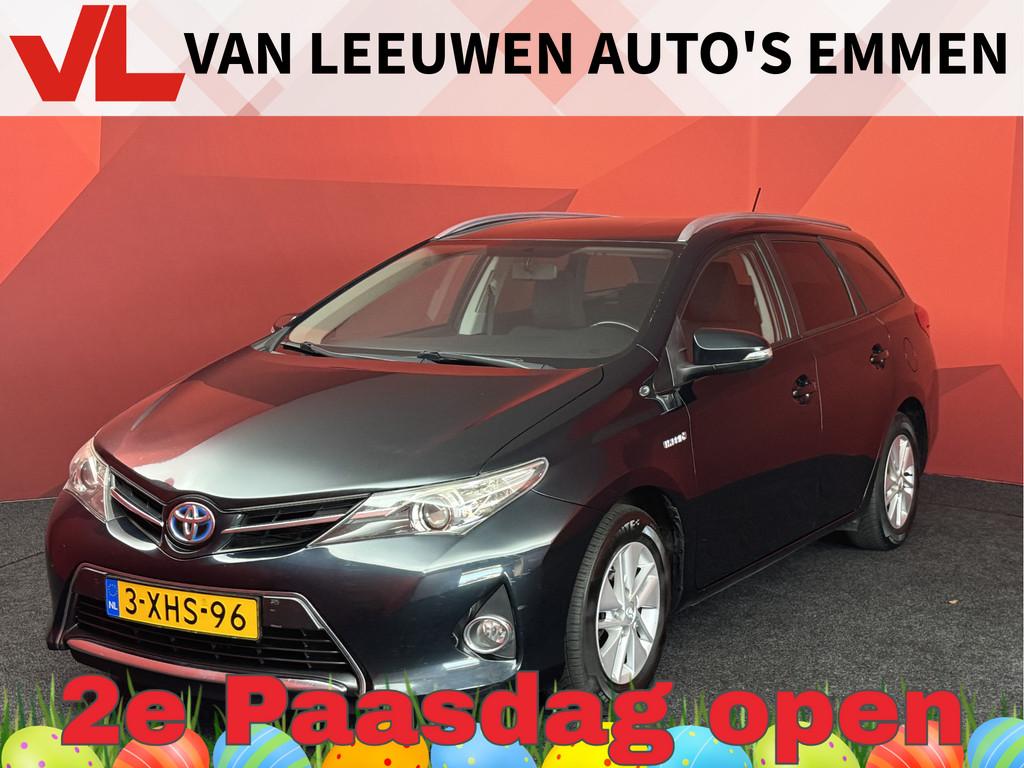 Toyota Auris 1.8 Hybrid Aspiration | Automaat | Clima | Navi, Stof, Gebruikt, Zwart, Zwart