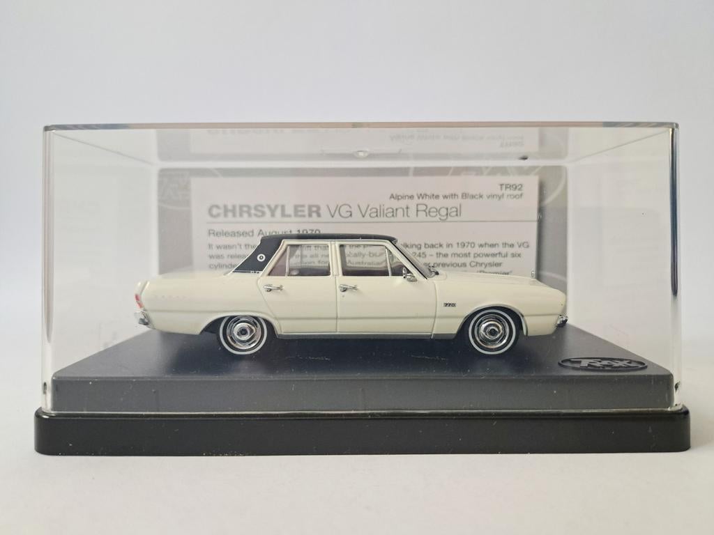 Trax Chrysler VG Valiant Regal 1:43, Ophalen of Verzenden, Nieuw, Auto, Overige merken