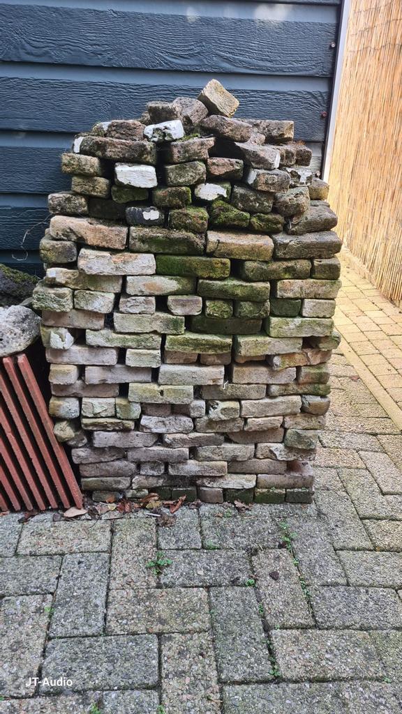 Ijssel stenen, Ophalen, Gebruikt, Natuursteen, Klinkers