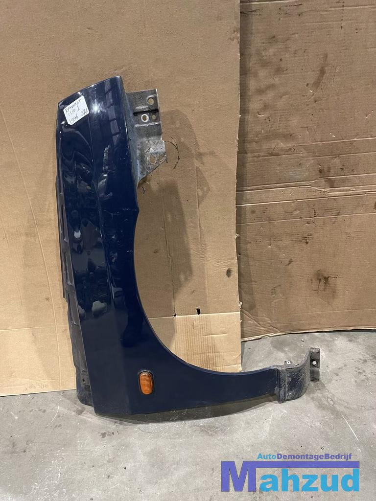 RENAULT CLIO 1 blauw RECHTS rechter scherm zijscherm 90-98, Auto-onderdelen, Carrosserie en Plaatwerk, Renault, Gebruikt, Ophalen of Verzenden