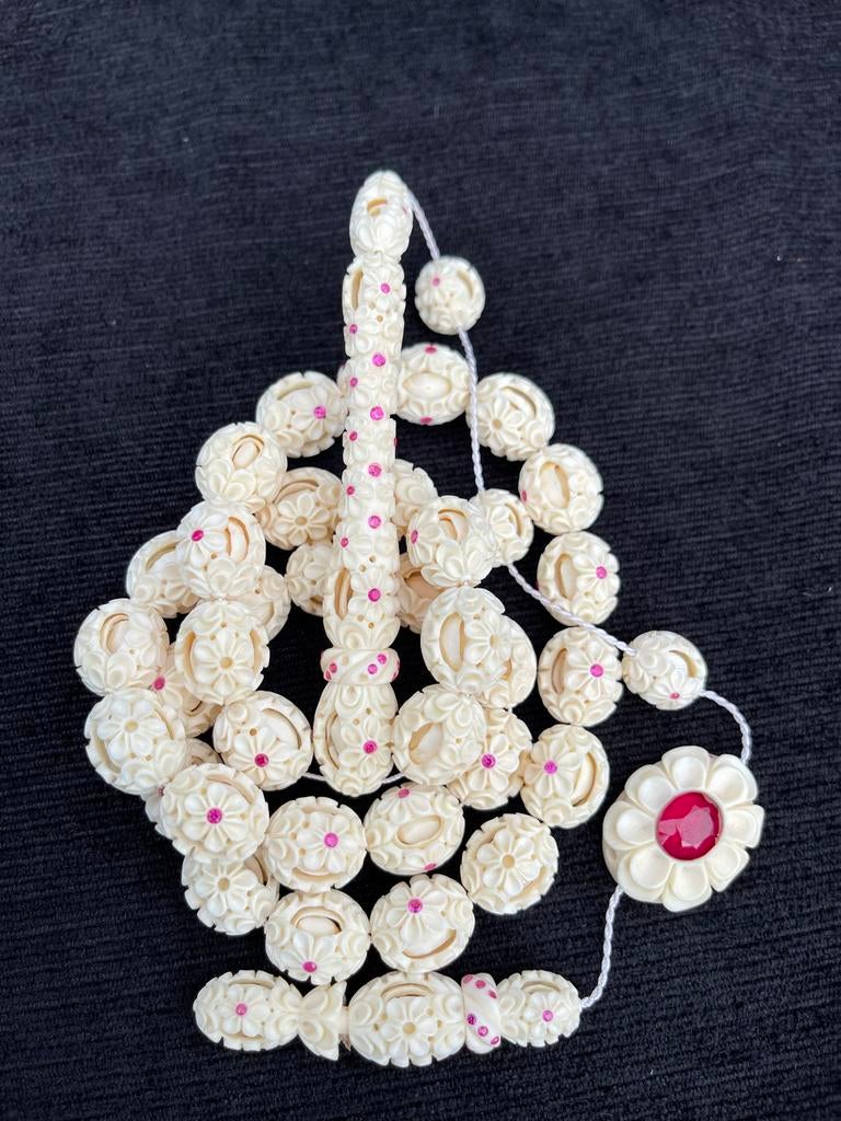 OSMAN YERGÖK USTA İŞİ FİL DİŞiTESBIH, Ophalen of Verzenden, Nieuw, Kraal