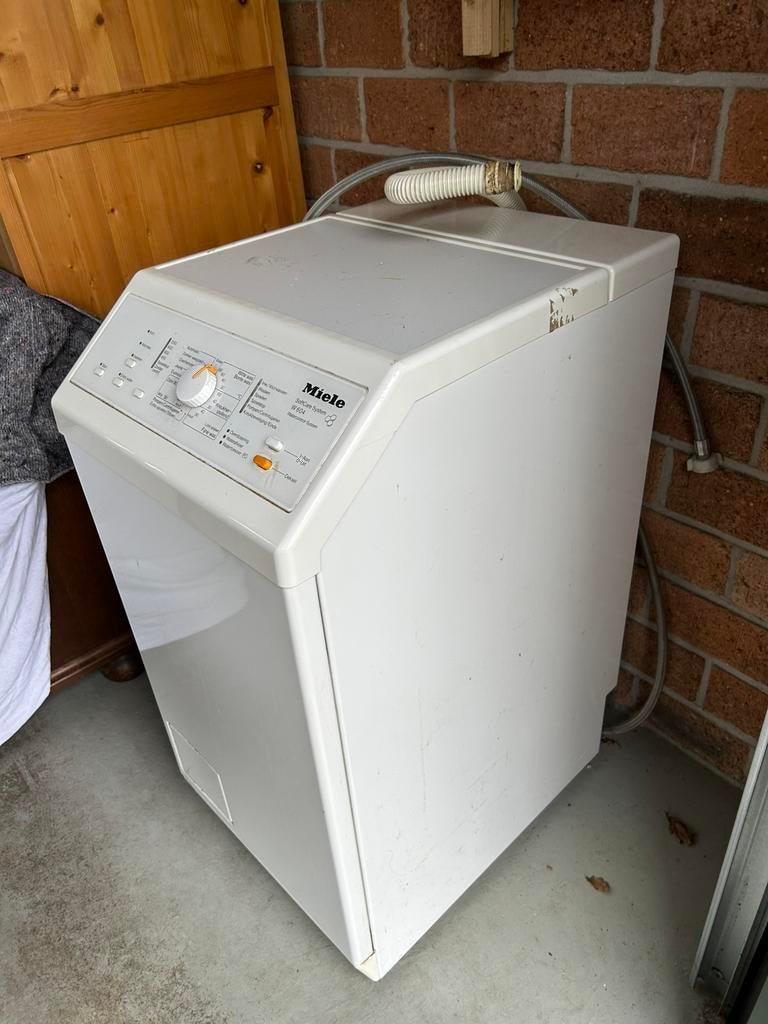 Miele wasmachine, Ophalen, 1200 tot 1600 toeren, Gebruikt, Bovenlader