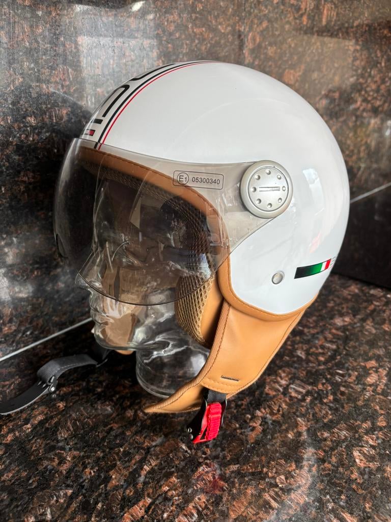 Brommer helm zgan medium, Ophalen, Zo goed als nieuw, Medium