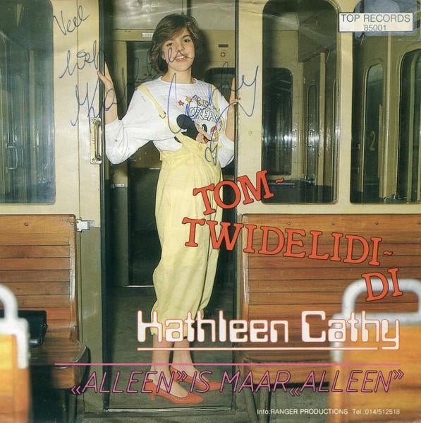 Vinylsingles, Kathleen Kathy gezocht, Ophalen of Verzenden, Zo goed als nieuw, Overige formaten, Levenslied of Smartlap