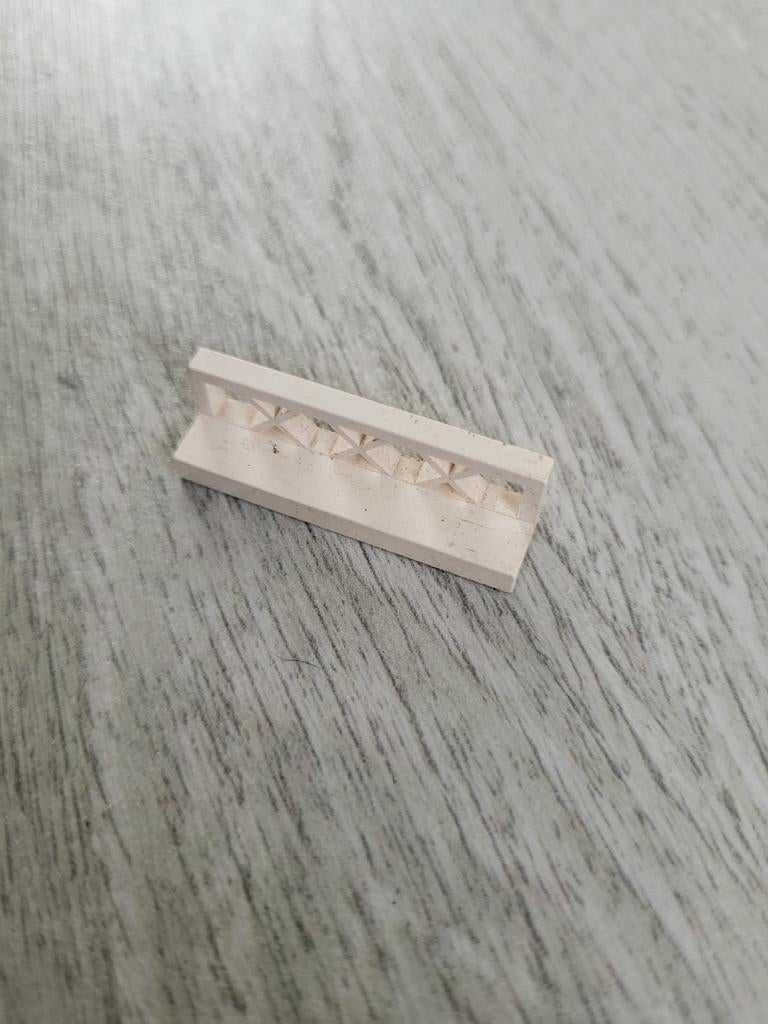 Lego hek / hekje / hekwerk 4x1x1 Wit (auto - wagon), Kinderen en Baby's, Speelgoed | Duplo en Lego, Ophalen of Verzenden, Gebruikt