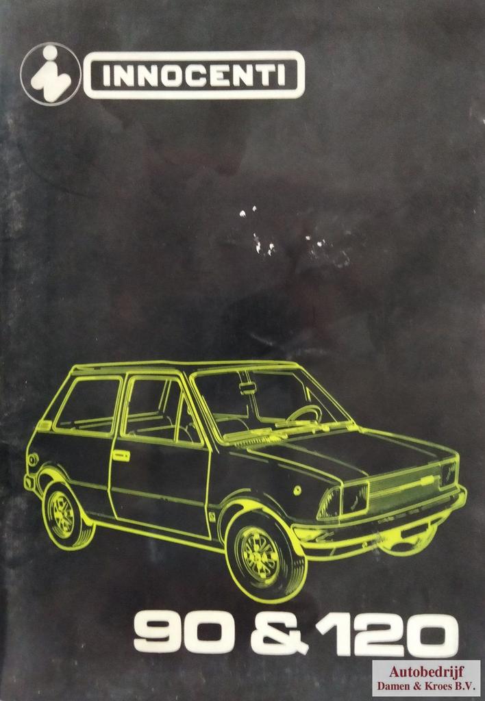 Instructieboekje Innocenti 50& 120 AKM4539-Dutch, Ophalen of Verzenden