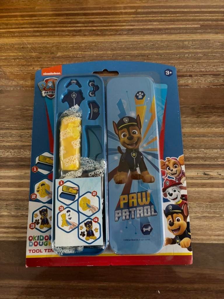Paw Patrol Okidoki klei bewaarblik 3D, Kinderen en Baby's, Speelgoed | Educatief en Creatief, Nieuw, Knutselen, Ophalen of Verzenden