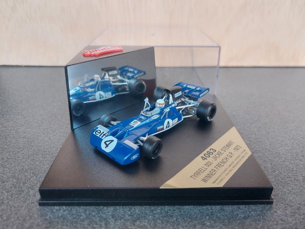 Tyrrell 003 Jackie Stewart #4 French GP 1972 Quartzo 1:43 OV, Ophalen of Verzenden, Zo goed als nieuw, Auto, Overige merken