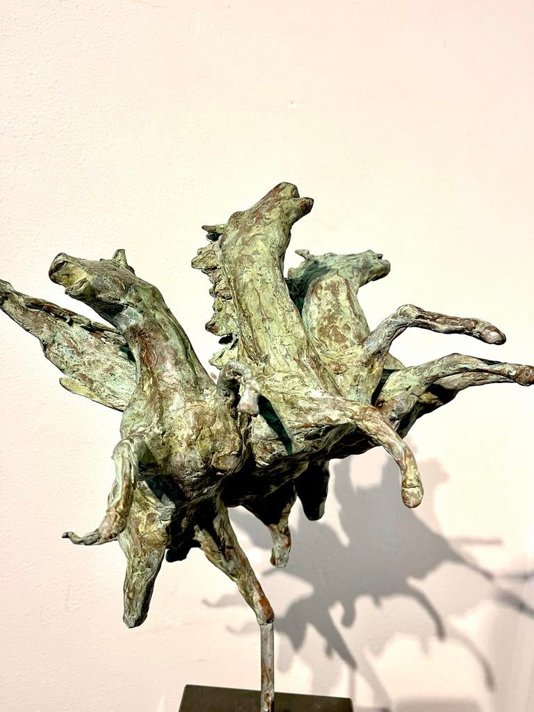 Bronzen sculptuur “Val van Atlantis”, Ophalen of Verzenden