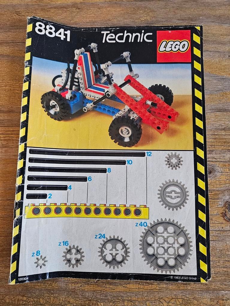 LEGO | Vintage (1983) | 8841 | Technic Dune Buggy | Compleet, Ophalen of Verzenden, Gebruikt, Complete set, Lego
