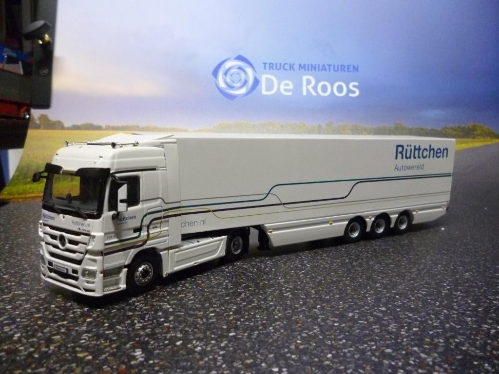 WSI Mercedes Actros Ruttchen Autowereld, Hobby en Vrije tijd, Modelauto's | 1:50, Ophalen of Verzenden, Nieuw, Bus of Vrachtwagen
