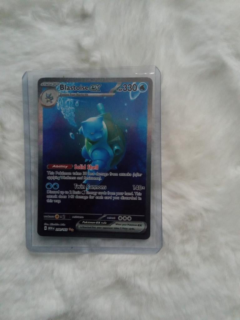 Blastoise ex, Hobby en Vrije tijd, Verzamelkaartspellen | Pokémon, Ophalen of Verzenden