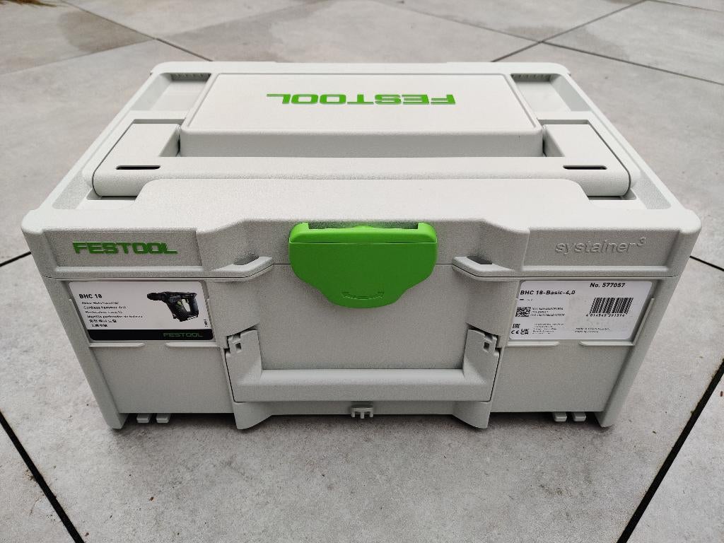 Festool systainer³ SYS3 M 187 van accu-boorhamer BHC 18, Ophalen of Verzenden, Nieuw