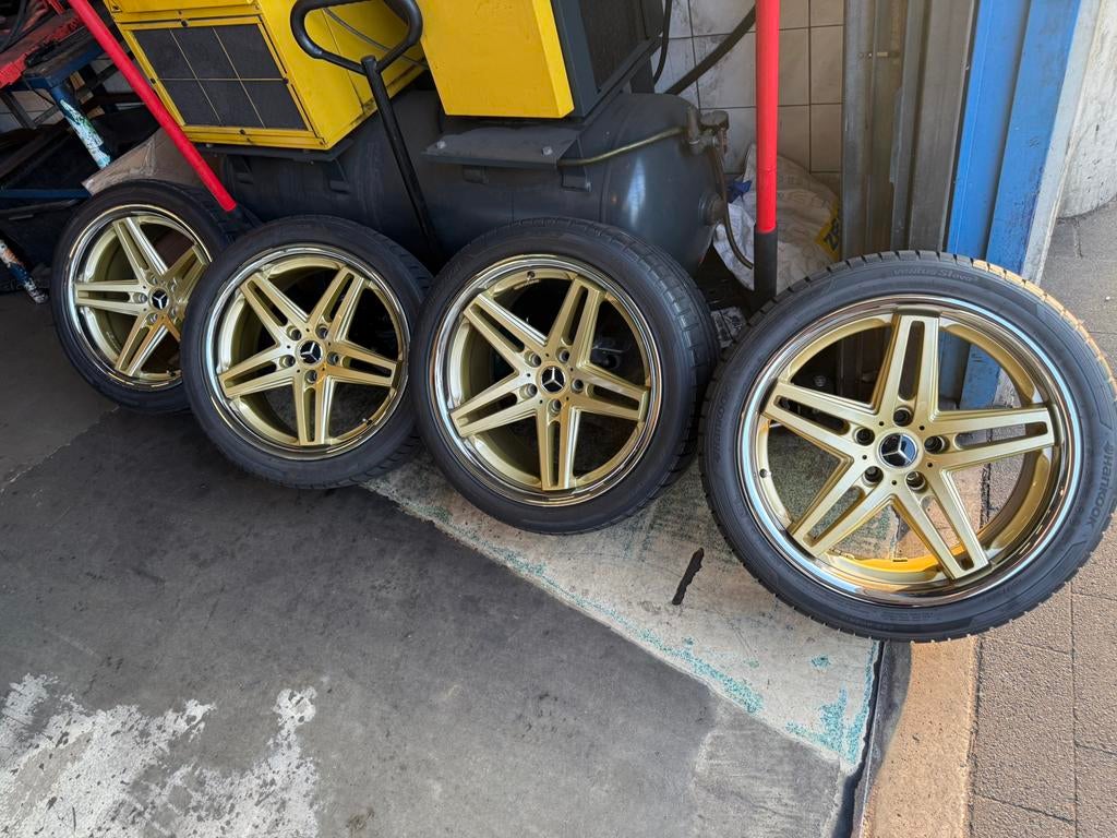 Mercedes breedset E class S class velgen 19 inch, 19 inch, 275 mm, Banden en Velgen, Nieuw