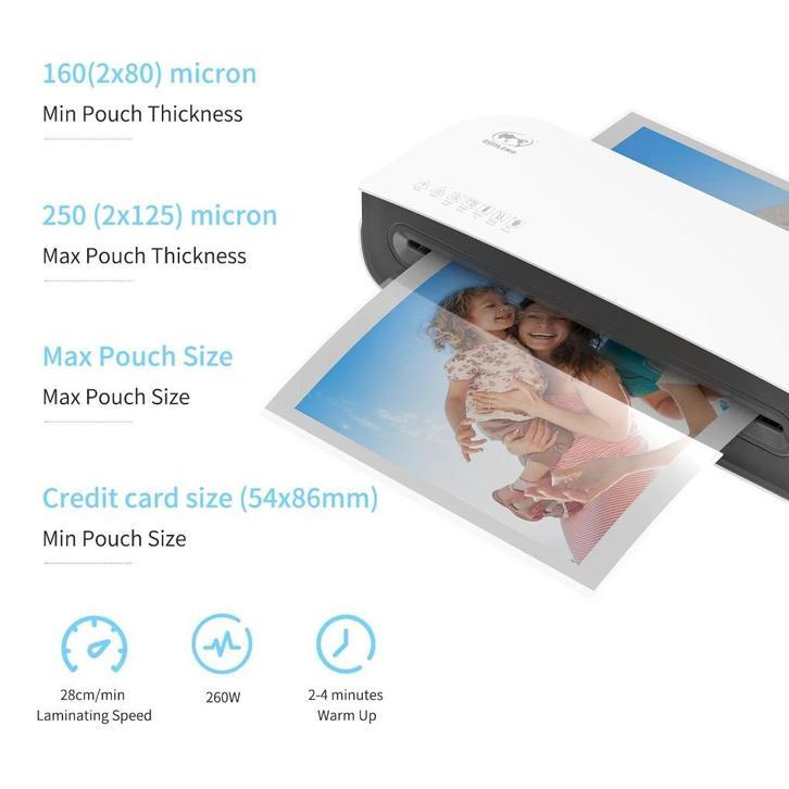 Lamineerapparaat - A4 Laminator - Warm/koud Lamineren, Niet ingevuld, Verzenden, Niet ingevuld, Nieuw