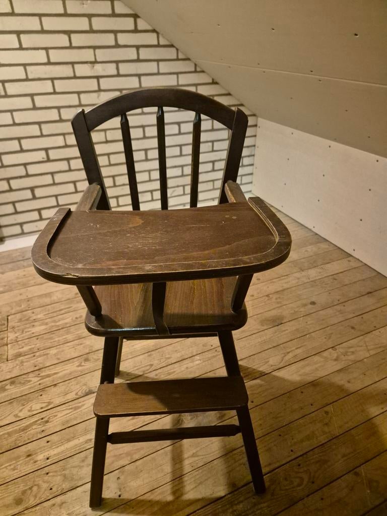 Gratis houten kinderstoel, Ophalen, Gebruikt, Overige typen