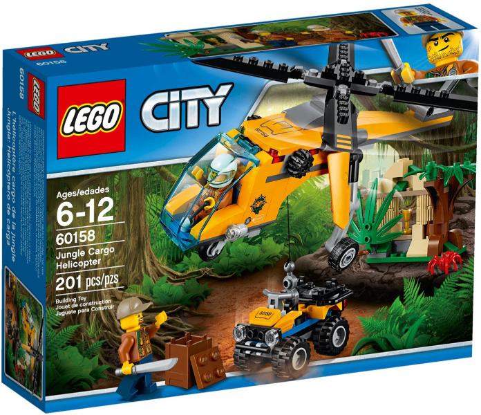 Lego City set 60158 Jungle vrachthelikopter, City, Lego, Nieuw, Ophalen of Verzenden
