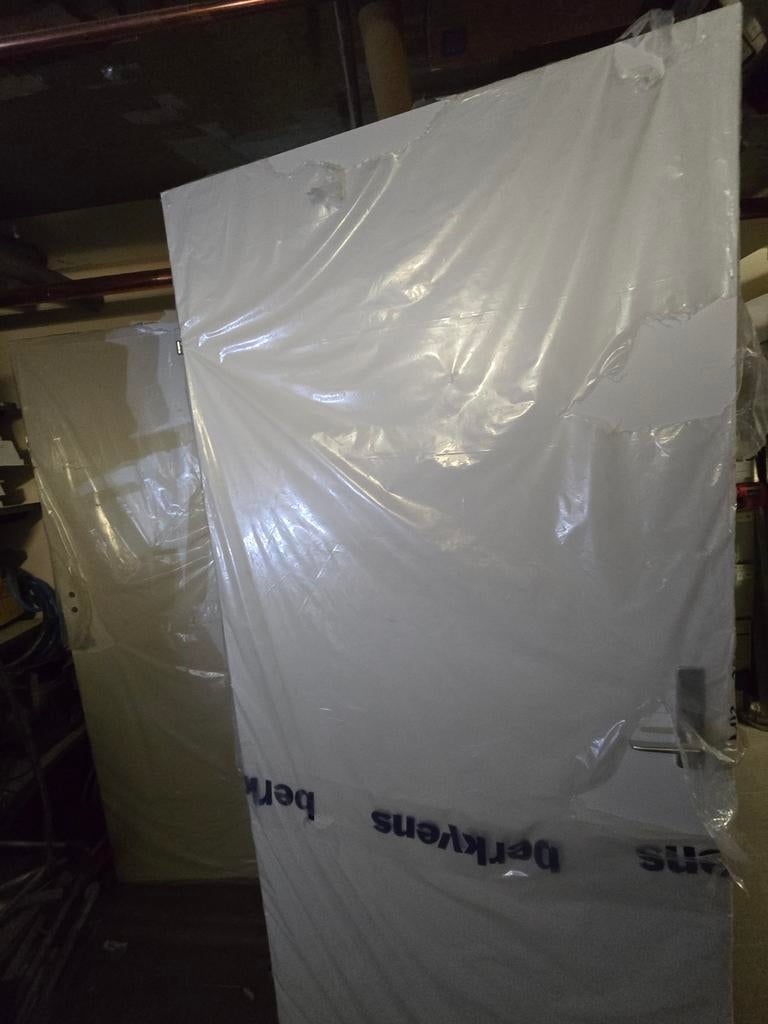 Nieuwe binnendeur, wit, nog in verpakking, Ophalen of Verzenden, Nieuw, Binnendeur, 215 cm of meer