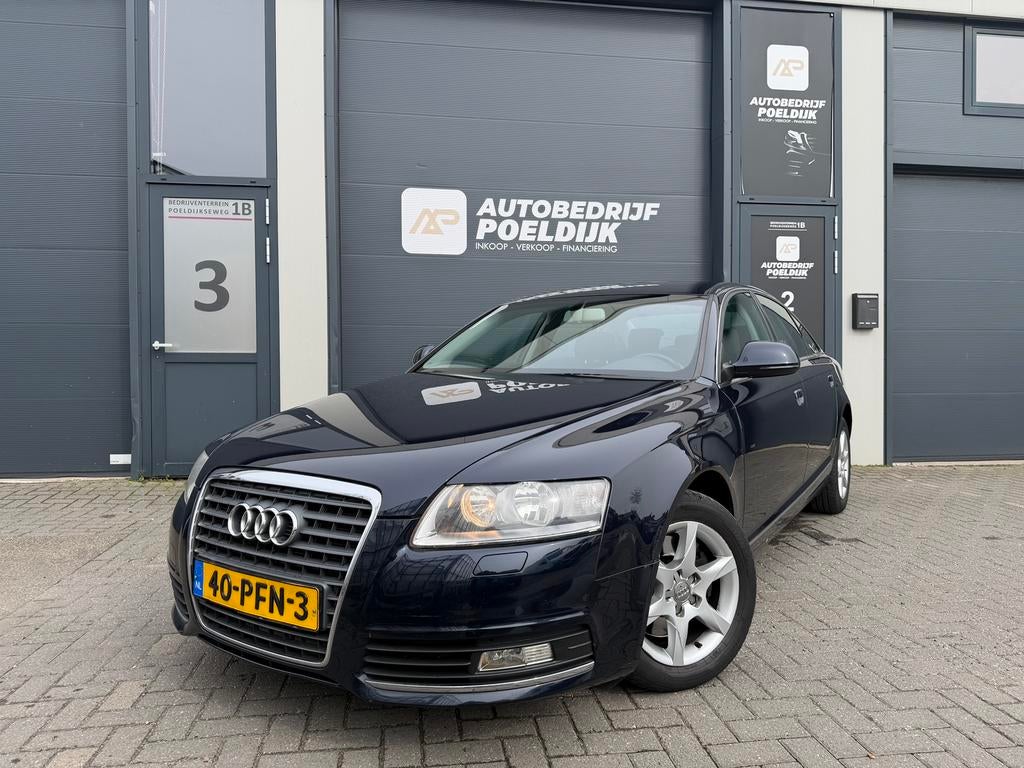 Audi A6 2.0 Tfsi 125KW AUT 2011 Facelift Navi Pdc Nap, Stof, 4 cilinders, 1984 cc, Blauw