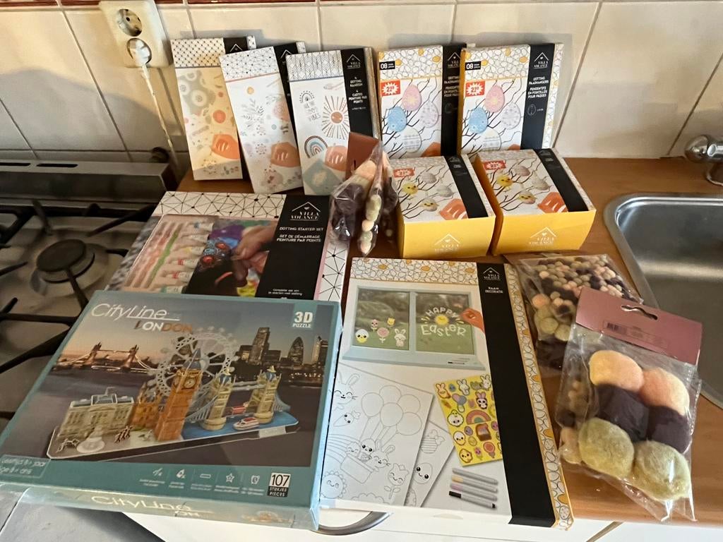 Partij creativiteit dotting 3d puzzel, Ophalen of Verzenden, Nieuw, Overige thema's, Overige typen