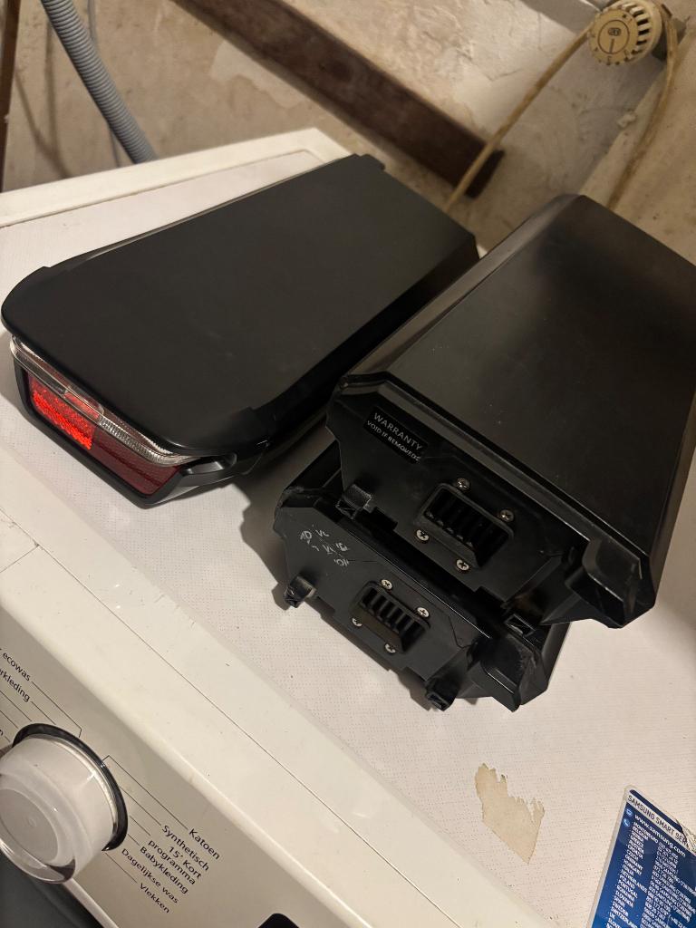 DEFECT! 3x vogue apollo accu 36v 468wh, Ophalen of Verzenden, Gebruikt