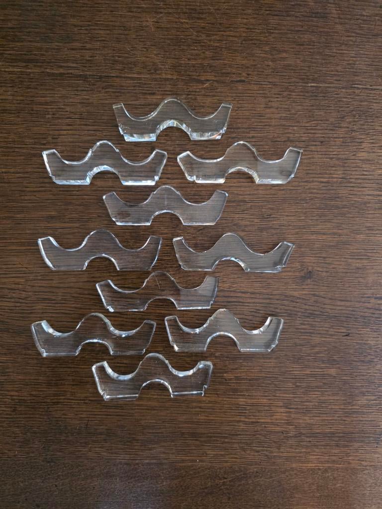 Set van 10 dubbele messenleggers, Ophalen of Verzenden