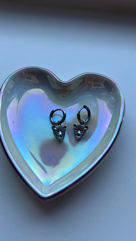 My Jewellery - panter oorbellen - Zilver, Overige merken, Ophalen of Verzenden, Zo goed als nieuw, 2 of 3 bedels