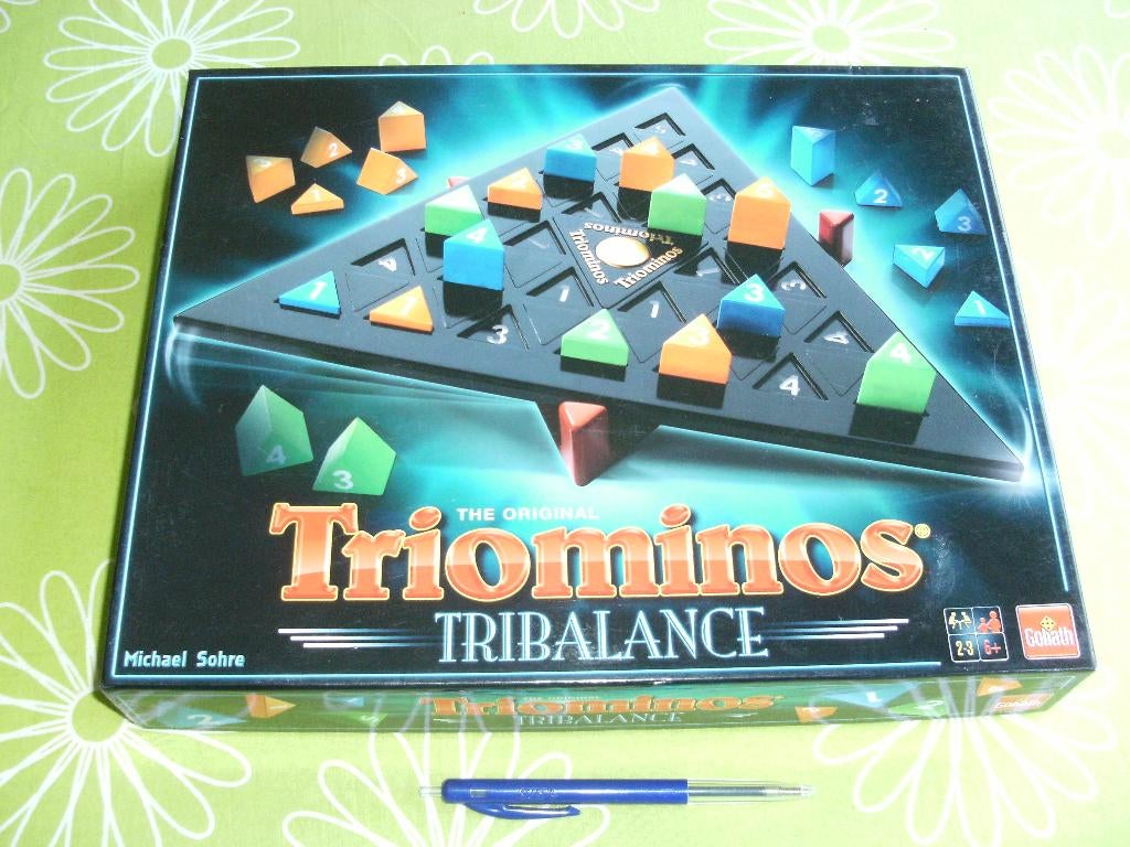 Triominos Tribalance, Een of twee spelers, Ophalen of Verzenden, Zo goed als nieuw