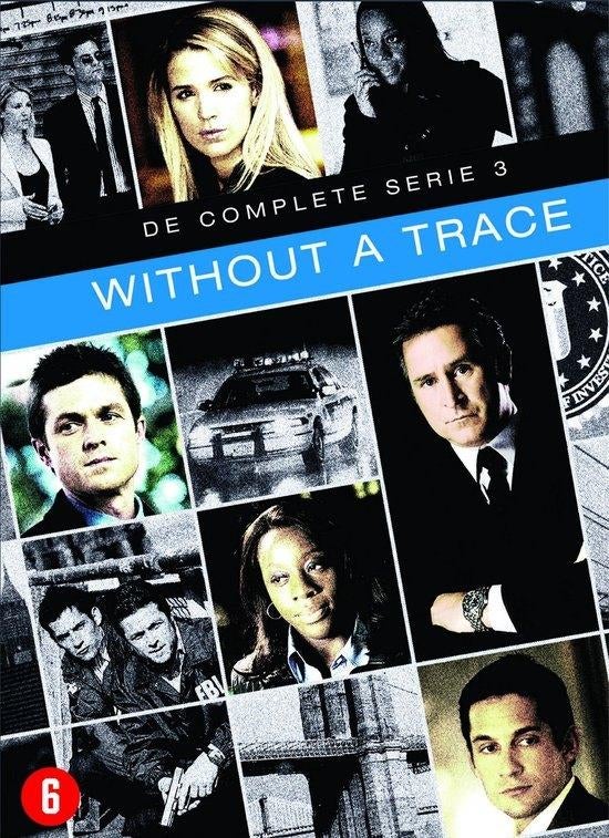 Without A Trace (seizoen 3), Cd's en Dvd's, Dvd's | Tv en Series, Boxset, Ophalen of Verzenden, Zo goed als nieuw, Vanaf 12 jaar