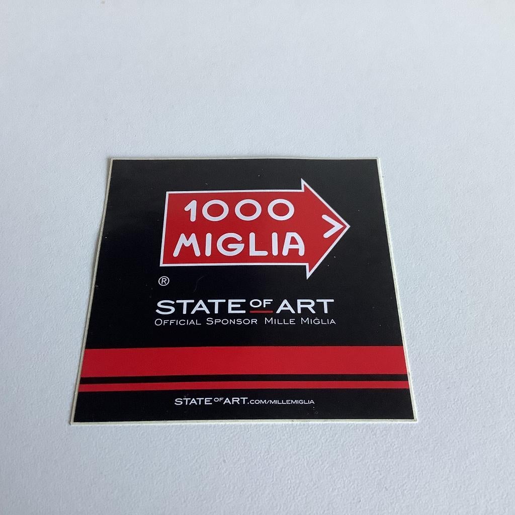 Mille Miglia State of Art sticker, Ophalen of Verzenden, Nieuw, Merk