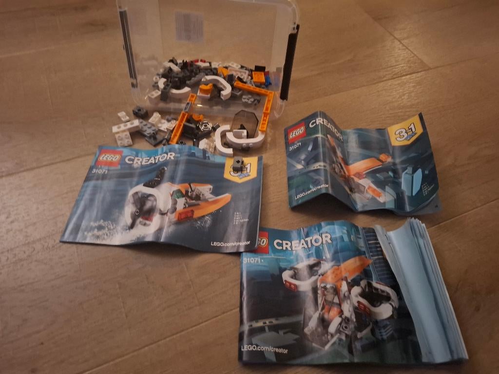Lego creator luchtvaartavonturen 31071. Compleet met boekje, Gebruikt, Lego, Compleet, Ophalen of Verzenden