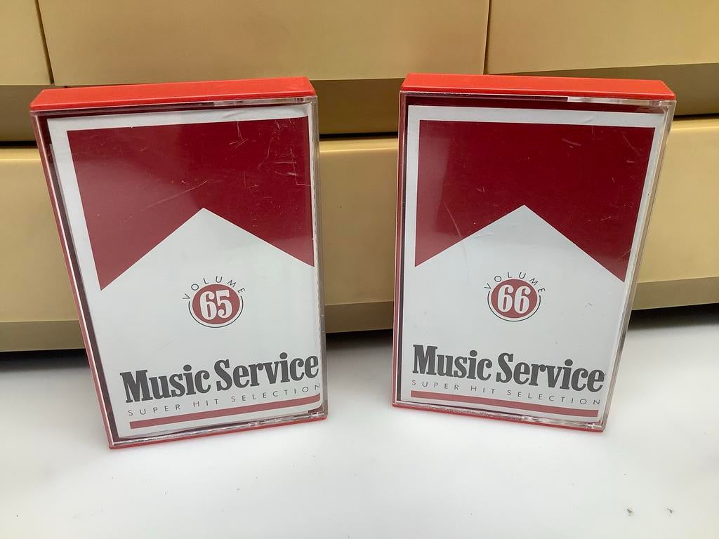 Cassettebandjes Music Service Super Hit Selection Marlboro, Gebruikt, 2 t/m 25 bandjes, Ophalen of Verzenden, Voorbespeeld
