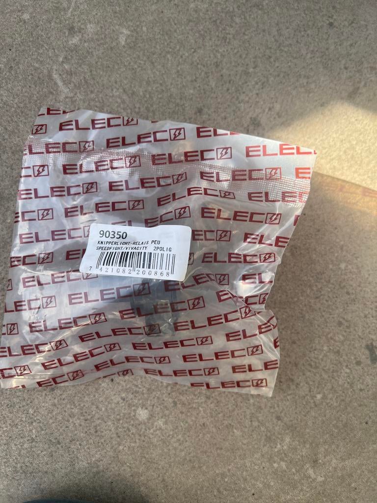 Knipperlicht relais Peugeot Speedfight/Vivacity 2-polig, Ophalen of Verzenden, Nieuw, Overige typen, Peugeot