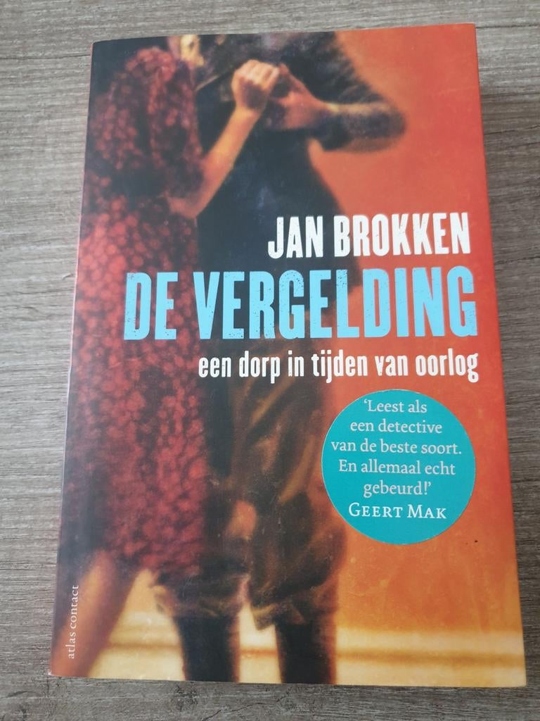 De Vergelding - Jan Brokken (Oorlogsroman), Boeken, Ophalen of Verzenden, Gelezen, Jan Brokken