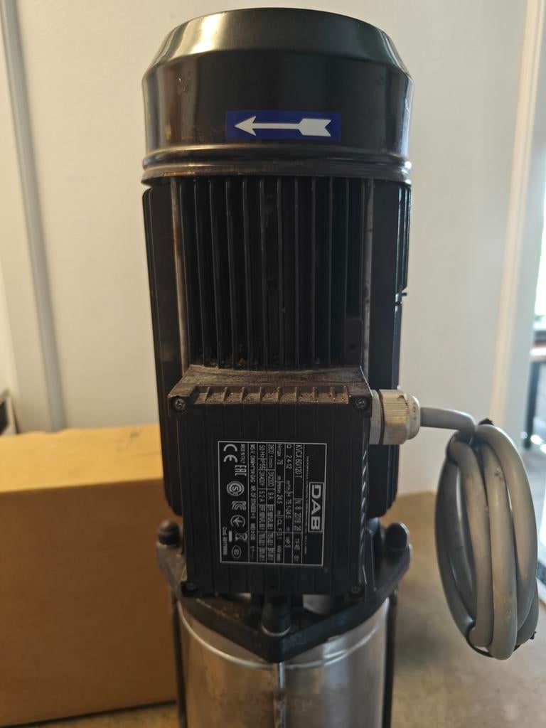 Dab kvcx 60/120t pomp, Ophalen