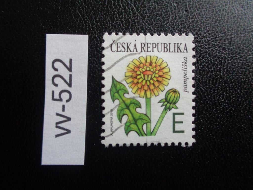 tsjechie - paardenbloem 2019 (vv-522), Ophalen of Verzenden, Overige landen, Gestempeld