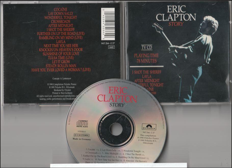 Eric Clapton - Story, Ophalen of Verzenden, Gebruikt, Poprock